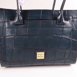 Dooney & Bourke Janine Croc 🐊 Leather Satchel NWT
